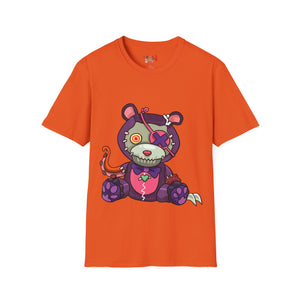 Squid Arm Teddy Bear Unisex Softstyle T-Shirt