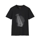 Late Night Abduction Alien T Shirt for Men/Women, Funny UFO Shirt, Sci Fi Graphic Tee