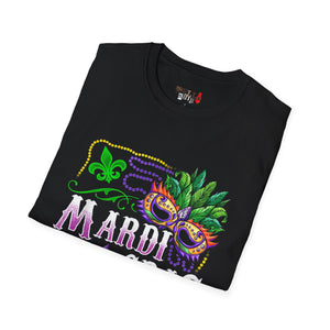 Mardi Gras Masks Unisex Softstyle T-Shirt