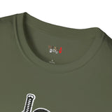 Fem Warrior Japanese Samurai T Shirt, Asian Graphic Tee, Bushido Warrior Shirt