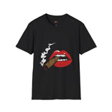 Smoking The Blunt Funny Weed T Shirt, Cannabis Graphic Tee, 420 Stoner Shirt