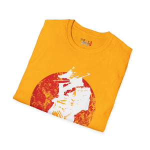 Red Moon Samurai Unisex Softstyle T-Shirt