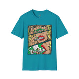 Roll Lick Smoke Funny Weed T Shirt, Cannabis Graphic Tee, 420 Stoner Shirt