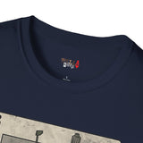 Bounty Hunter Playing Card Retro Space T Shirt, Vintage Sci Fi Graphic Tee, Galaxy Shirt