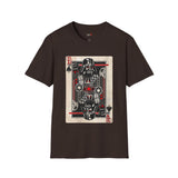 Vader Spades Card Retro Space T Shirt, Vintage Sci Fi Graphic Tee, Galaxy Shirt
