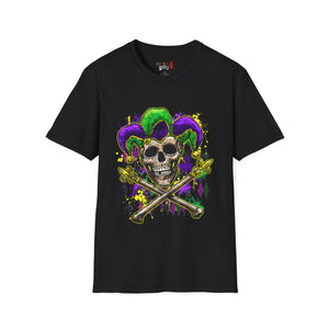 Skeleton Fool Unisex Softstyle T-Shirt