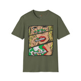 Roll Lick Smoke Funny Weed T Shirt, Cannabis Graphic Tee, 420 Stoner Shirt