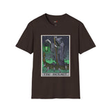The Hermit IX Tarot Card T Shirt, Mystic Graphic Tee, Spiritual Shirt
