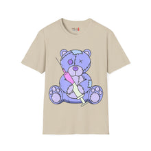 Load image into Gallery viewer, Purple Syringe Teddy Bear T-shirt
