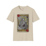 XIII Death Grim Reaper Tarot Card T Shirt, Mystic Graphic Tee, Spiritual Shirt