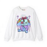 Stitched Eyes Teddy Bear Sweatshirt