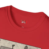 Bounty Hunter Playing Card Retro Space T Shirt, Vintage Sci Fi Graphic Tee, Galaxy Shirt