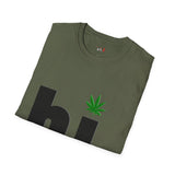 hi Funny Weed T Shirt, Cannabis Graphic Tee, 420 Stoner Shirt