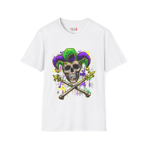 Skeleton Fool Unisex Softstyle T-Shirt