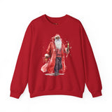 Black Santa 48 Unisex Heavy Blend™ Crewneck Sweatshirt