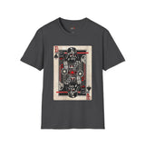 Vader Spades Card Retro Space T Shirt, Vintage Sci Fi Graphic Tee, Galaxy Shirt