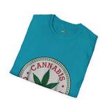 Cannabis Connoisseur Funny Weed T Shirt, Cannabis Graphic Tee, 420 Stoner Shirt
