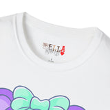 Purple Heart Eye Teddy Bear T-shirt