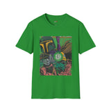 Bounty Hunter Blaster Retro Space T Shirt, Vintage Sci Fi Graphic Tee, Galaxy Shirt