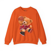 Load image into Gallery viewer, Basketball Teddy Bear Sweatshirt
