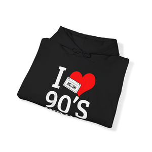 I Love 90's Hip Hop Heavy Blend Unisex Hoodie