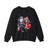 Black Santa 11 Unisex Heavy Blend™ Crewneck Sweatshirt