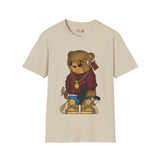 Drippy Bear Unisex Softstyle T-Shirt