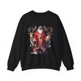 Black Santa 56 Unisex Heavy Blend™ Crewneck Sweatshirt