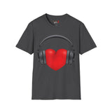 Heart Music Unisex Softstyle T-Shirt