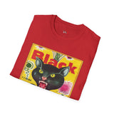 Black Cat Firecrackers Funny T Shirt Relatable Meme Tee Sarcastic Humor Graphic Shirt