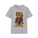 Drippy Bear Unisex Softstyle T-Shirt