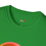 Neon Peace Sign Alien T Shirt for Men/Women, Funny UFO Shirt, Sci Fi Graphic Tee
