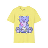 Purple Syringe Teddy Bear T-shirt