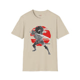 Afro Samurai Queen Japanese Samurai T Shirt, Asian Graphic Tee, Bushido Warrior Shirt