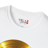Melting Gold Record Unisex Softstyle T-Shirt