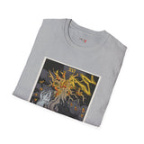 The Tower XVI Tarot Card T Shirt, Mystic Graphic Tee, Spiritual Shirt