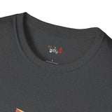 Samura Orange Kitty Japanese Samurai T Shirt, Asian Graphic Tee, Bushido Warrior Shirt
