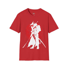 Load image into Gallery viewer, Red Moon Samurai Unisex Softstyle T-Shirt
