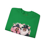 Black Santa 20 Unisex Heavy Blend™ Crewneck Sweatshirt