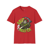 Grim Reefer Funny Weed T Shirt, Cannabis Graphic Tee, 420 Stoner Shirt