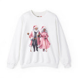 Black Santa 13 Unisex Heavy Blend™ Crewneck Sweatshirt