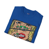 Roll Lick Smoke Funny Weed T Shirt, Cannabis Graphic Tee, 420 Stoner Shirt