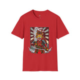 TIger Samurai Warrior Japanese Samurai T Shirt, Asian Graphic Tee, Bushido Warrior Shirt
