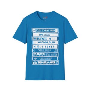 Mix Tape Stack Unisex Softstyle T-Shirt