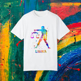 Libra Watercolor Unisex Garment-Dyed T-shirt
