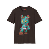 Dirty Evil Teddy Bear Unisex Softstyle T-Shirt