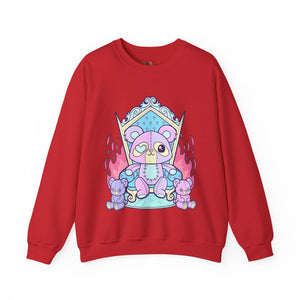 Throne Teddy Bear Sweatshirt