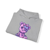 Button Eye Teddy Bear Hoodie