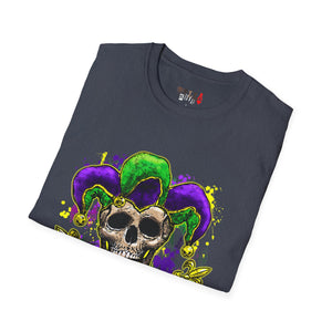 Skeleton Fool Unisex Softstyle T-Shirt