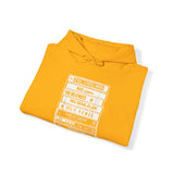 Mix Tape Stack Heavy Blend Unisex Hoodie